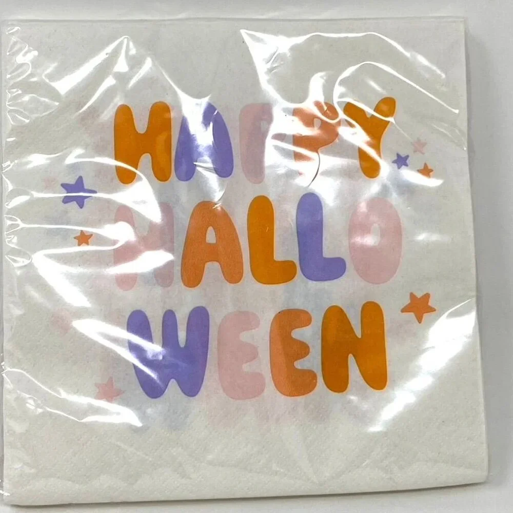 Target Threshold Happy Halloween Napkins Beverage Lunch Novelty Goth